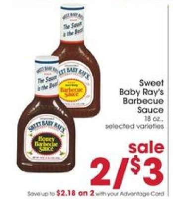 Sweet Baby Ray's Barbecue Sauce