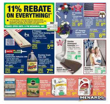 Menards Flyer - 05/15/2025 - 05/26/2025.