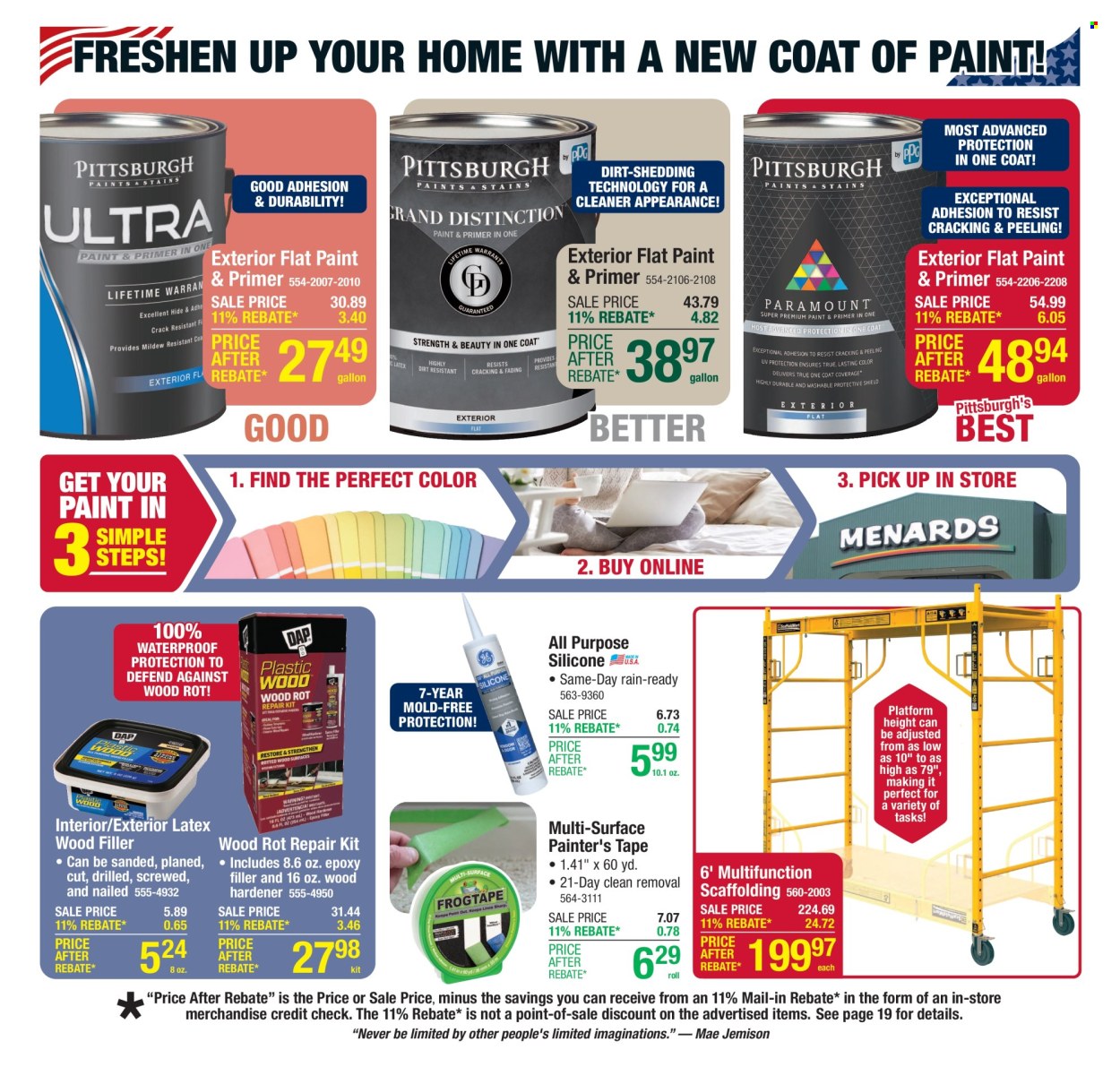 Menards ad - 05/15/2025 - 05/26/2025. Page 1