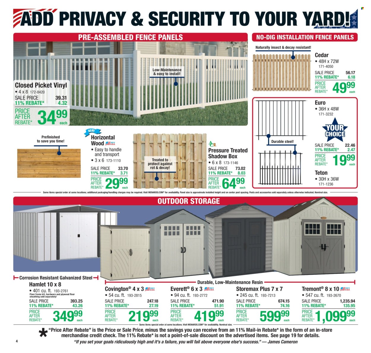 Menards ad - 05/15/2025 - 05/26/2025. Page 1