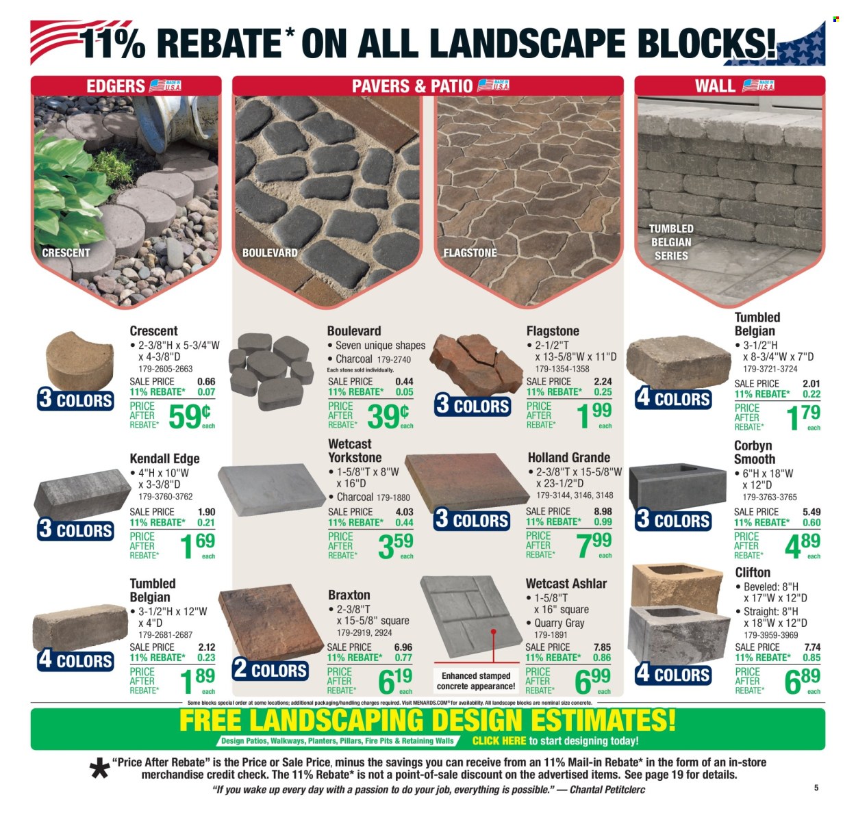 Menards ad - 05/15/2025 - 05/26/2025. Page 1