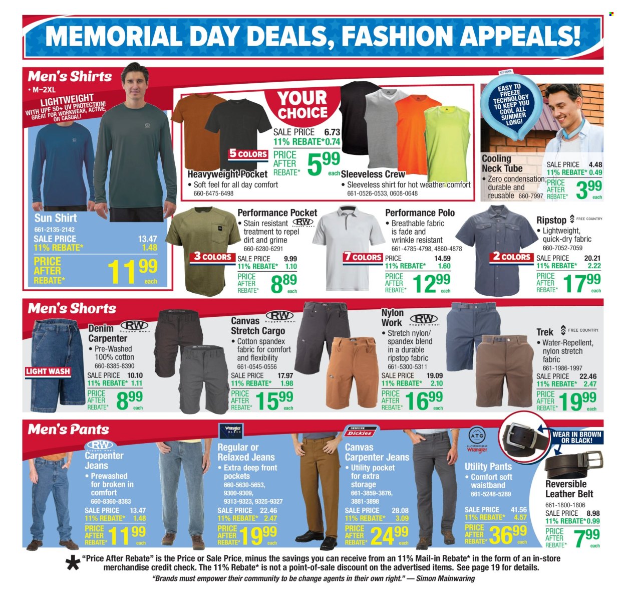 Menards ad - 05/15/2025 - 05/26/2025. Page 1