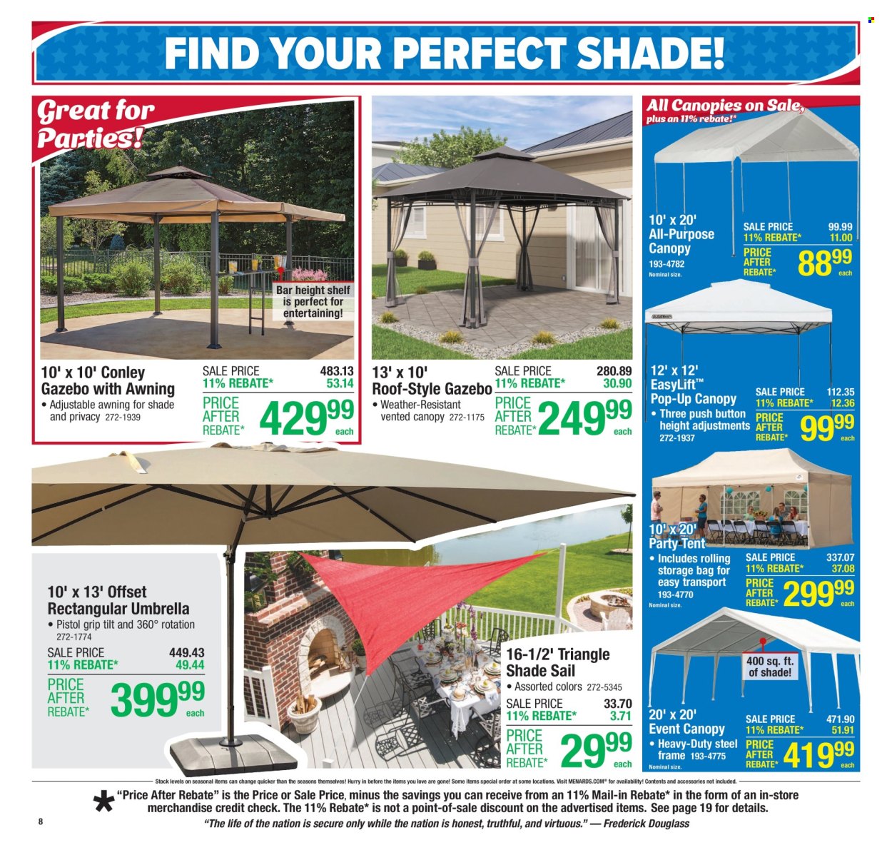 Menards ad - 05/15/2025 - 05/26/2025. Page 1