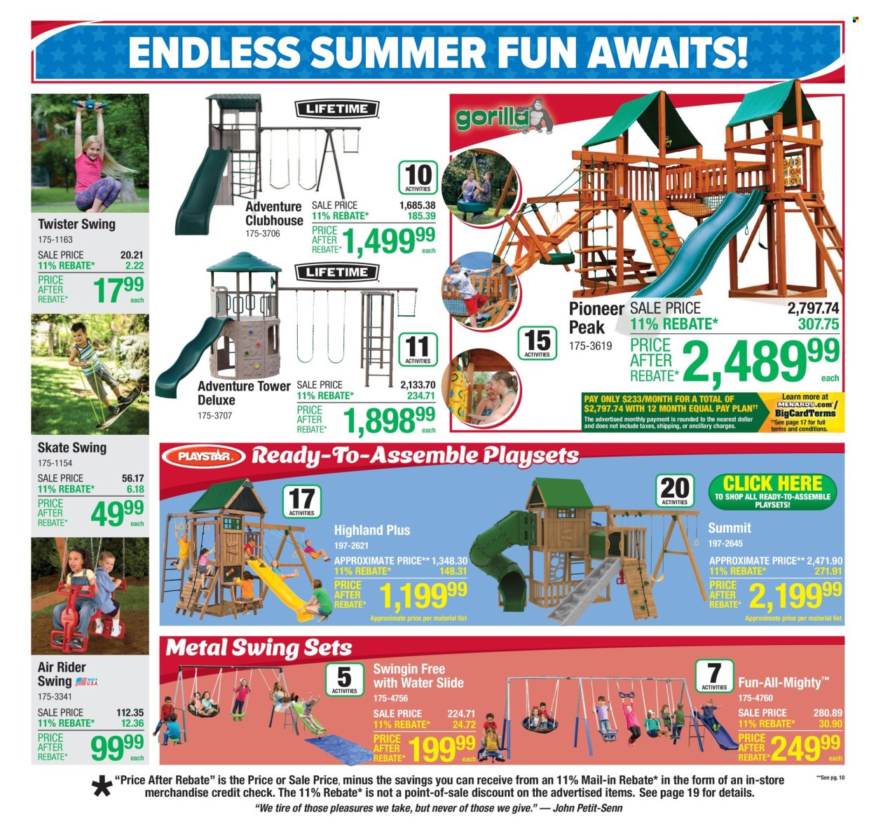 Menards ad - 05/15/2025 - 05/26/2025. Page 1