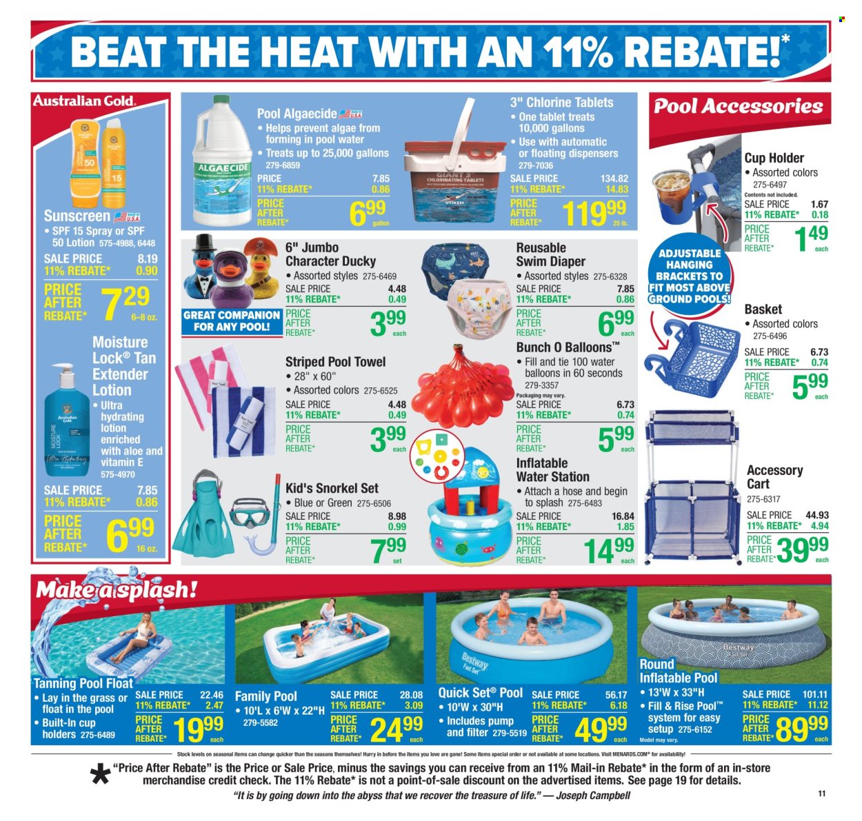 Menards ad - 05/15/2025 - 05/26/2025. Page 1