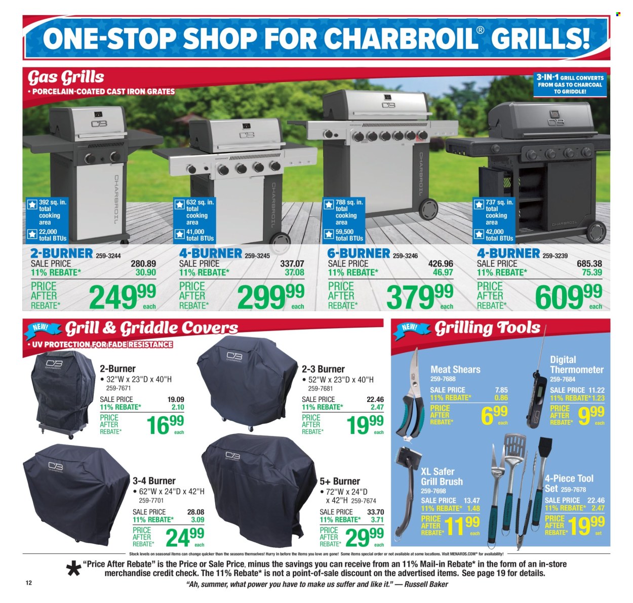 Menards ad - 05/15/2025 - 05/26/2025. Page 1