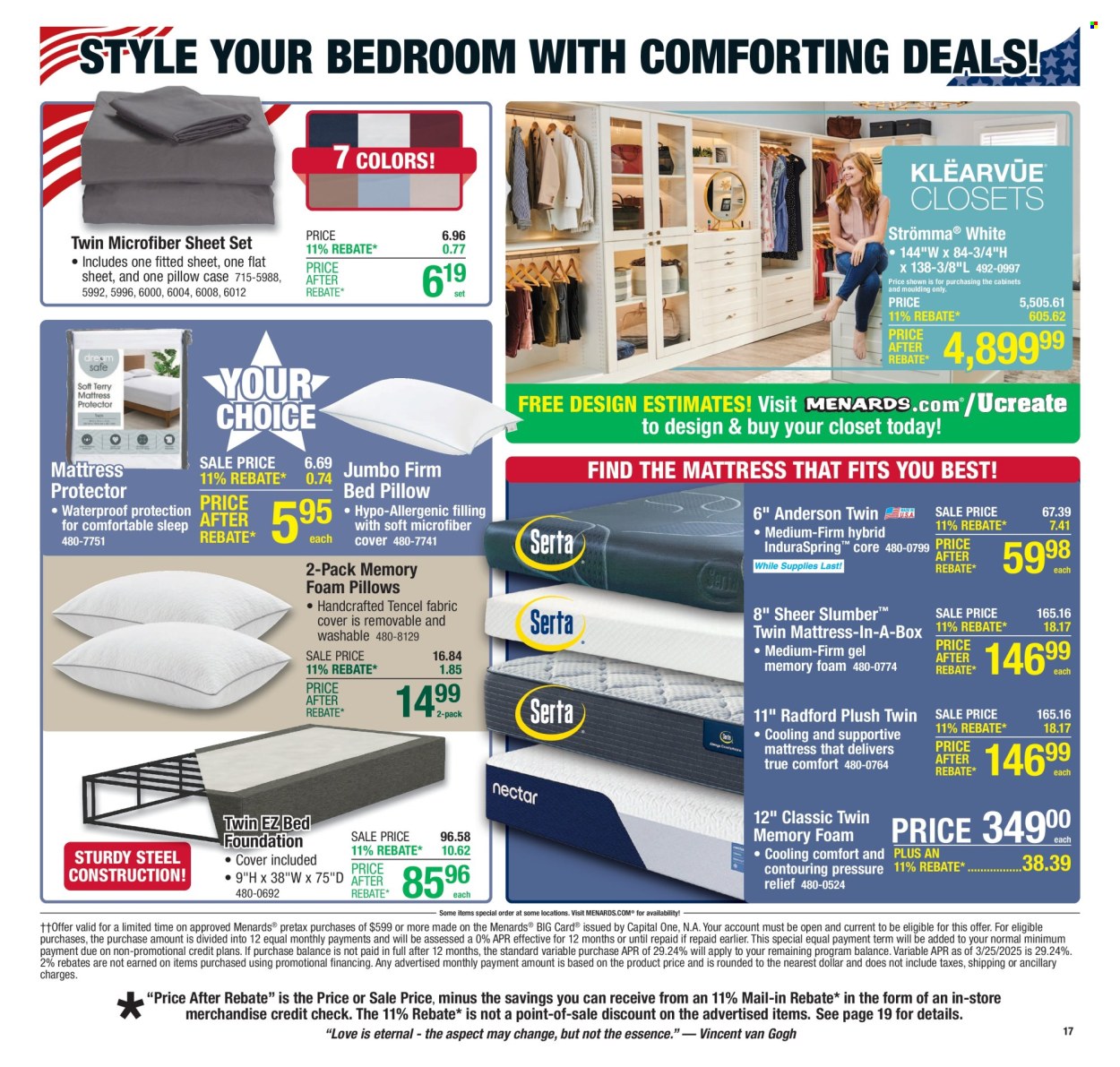 Menards ad - 05/15/2025 - 05/26/2025. Page 1