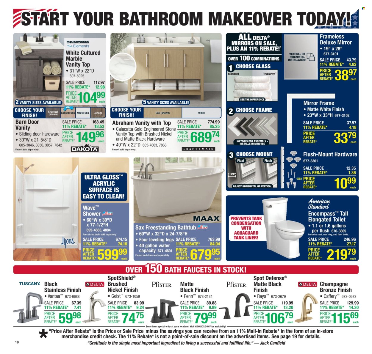 Menards ad - 05/15/2025 - 05/26/2025. Page 1