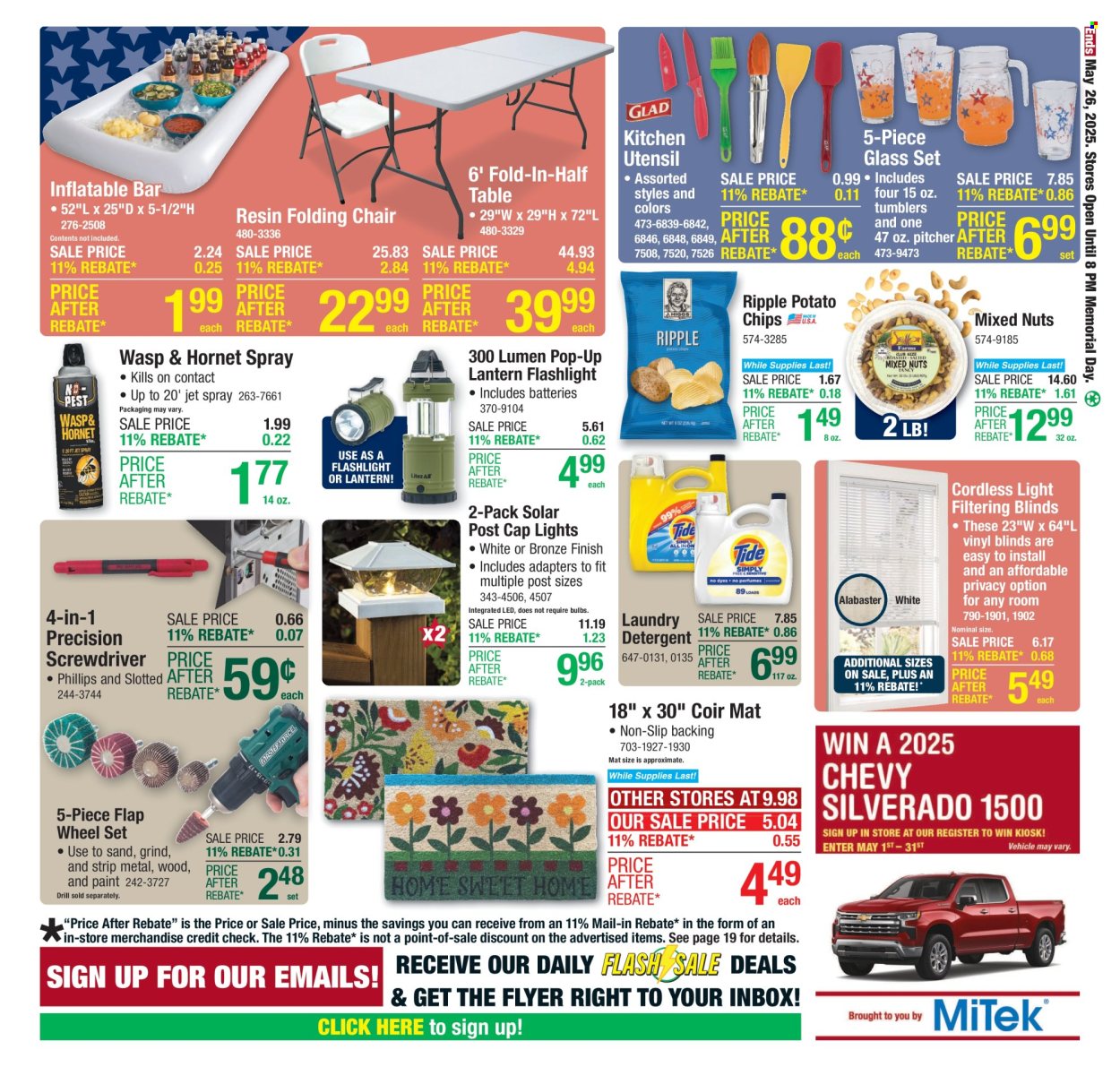 Menards ad - 05/15/2025 - 05/26/2025. Page 1