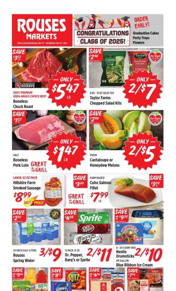 Rouses Markets Flyer - 05/14/2025 - 05/21/2025.