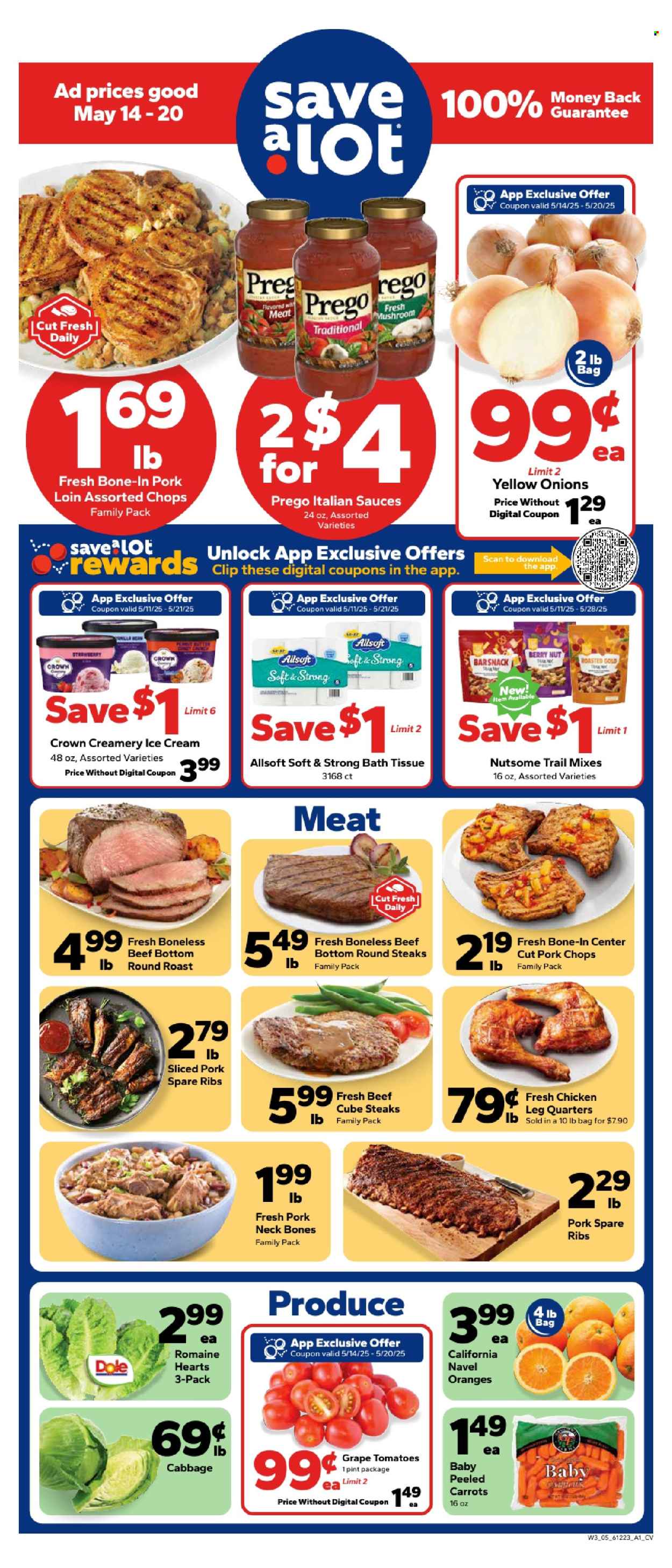 Save a Lot ad - 05/14/2025 - 05/20/2025. Page 1