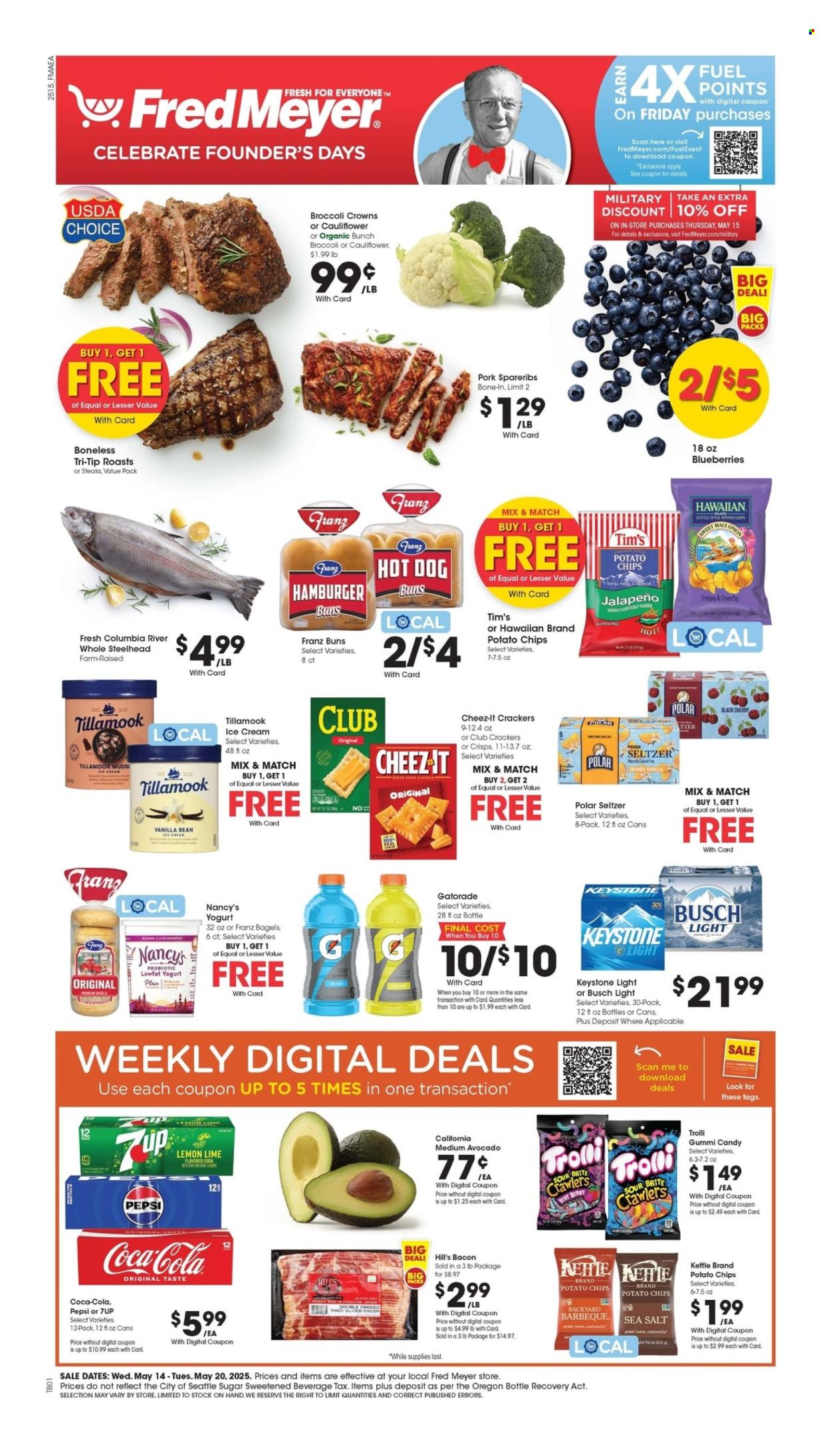 Fred Meyer ad - 05/14/2025 - 05/20/2025. Page 1