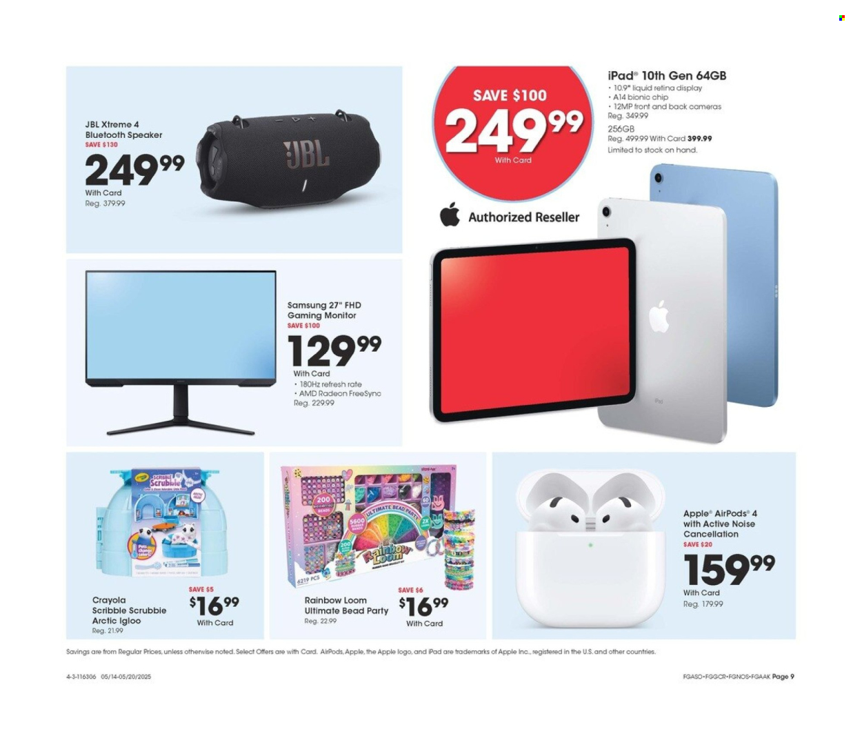 Fred Meyer ad - 05/14/2025 - 05/20/2025. Page 1