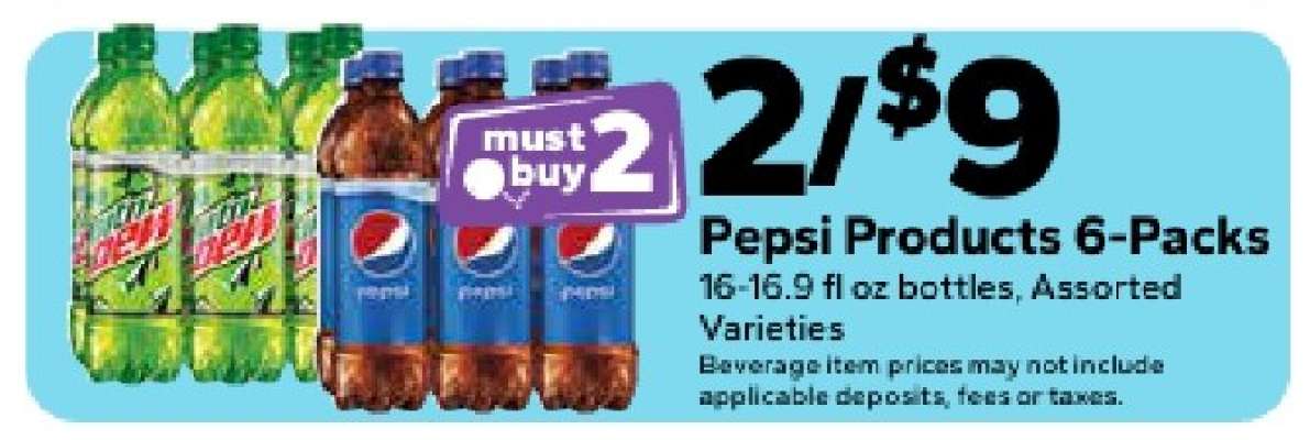 Pepsi Products 6-Packs