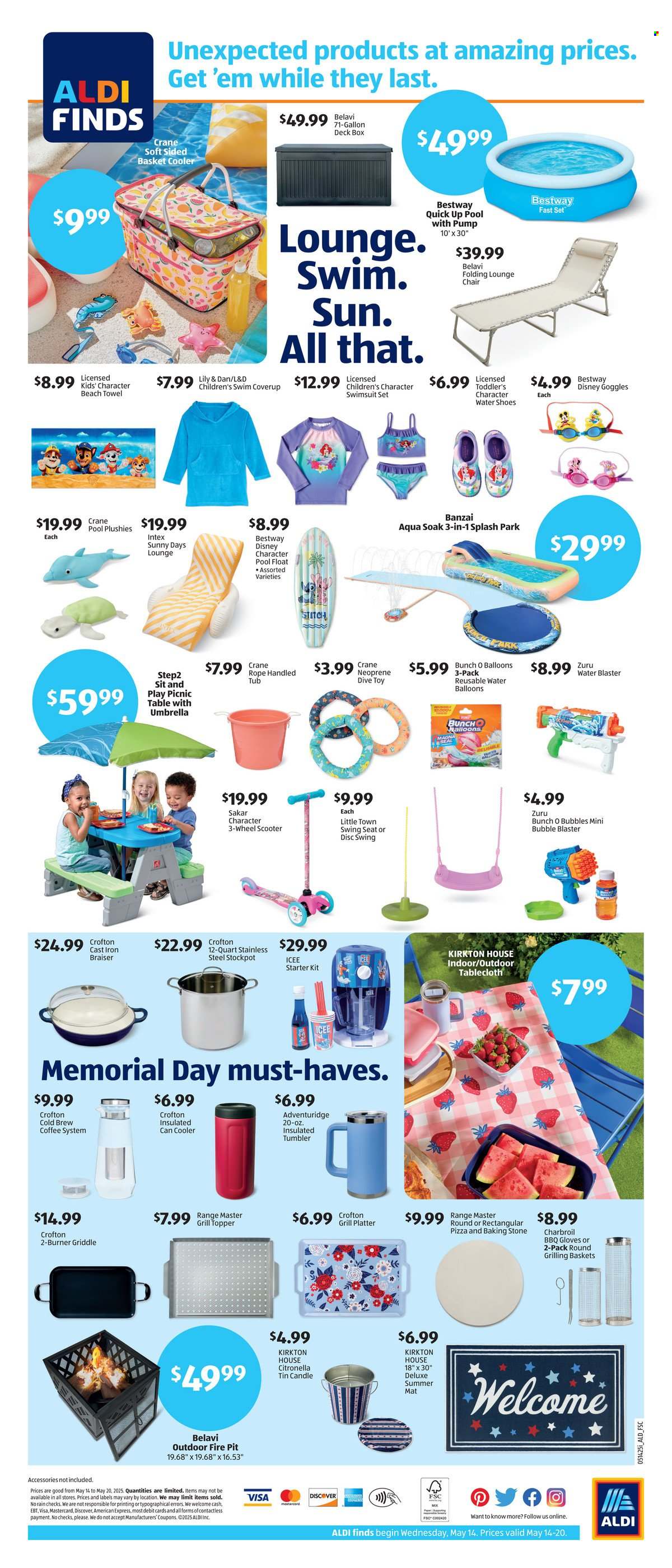 ALDI ad - 05/14/2025 - 05/20/2025. Page 1