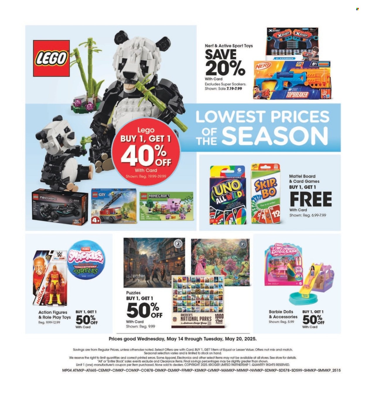 Fry’s ad - 05/14/2025 - 05/20/2025. Page 1