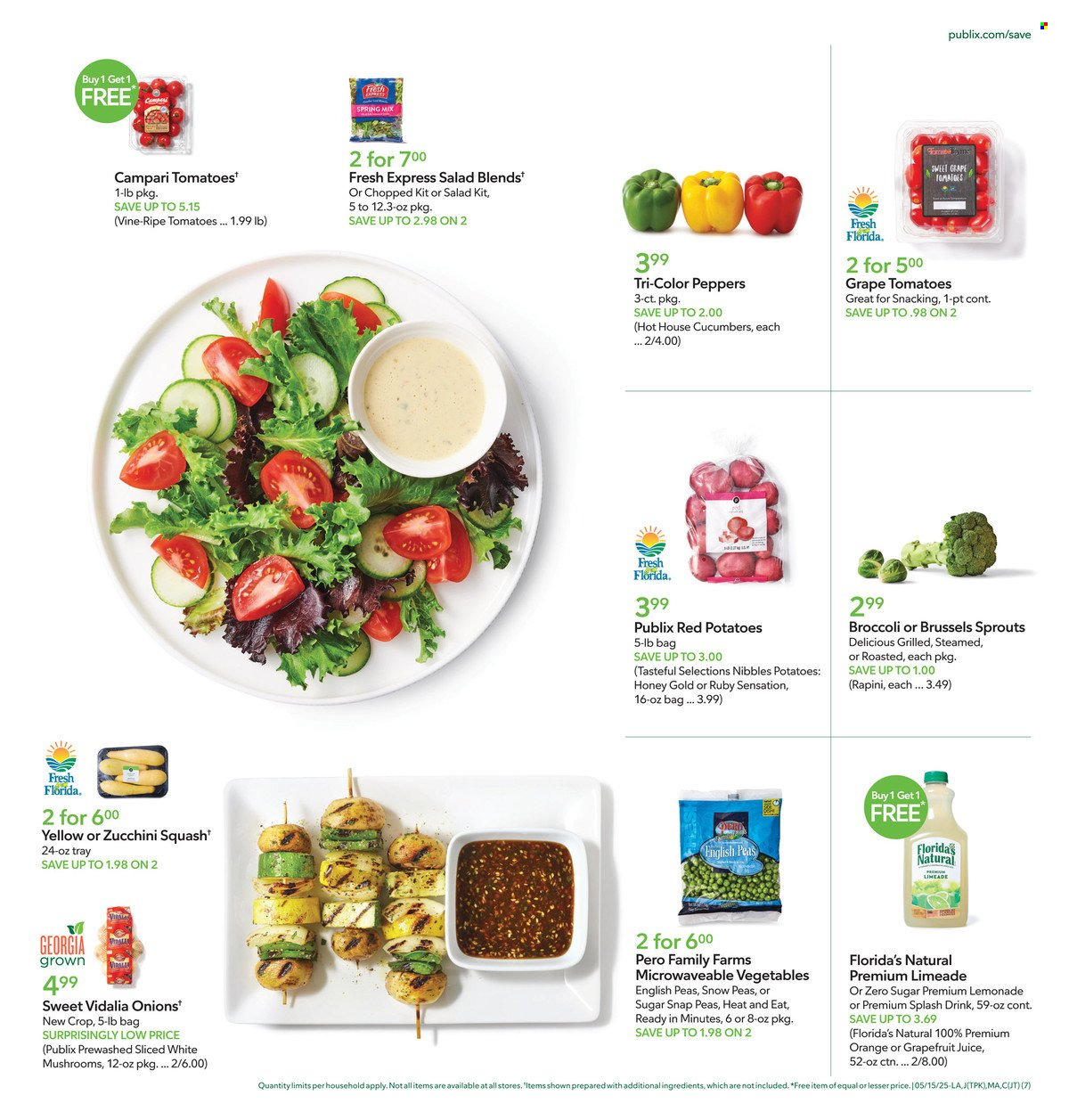 Publix ad - 05/15/2025 - 05/21/2025. Page 1