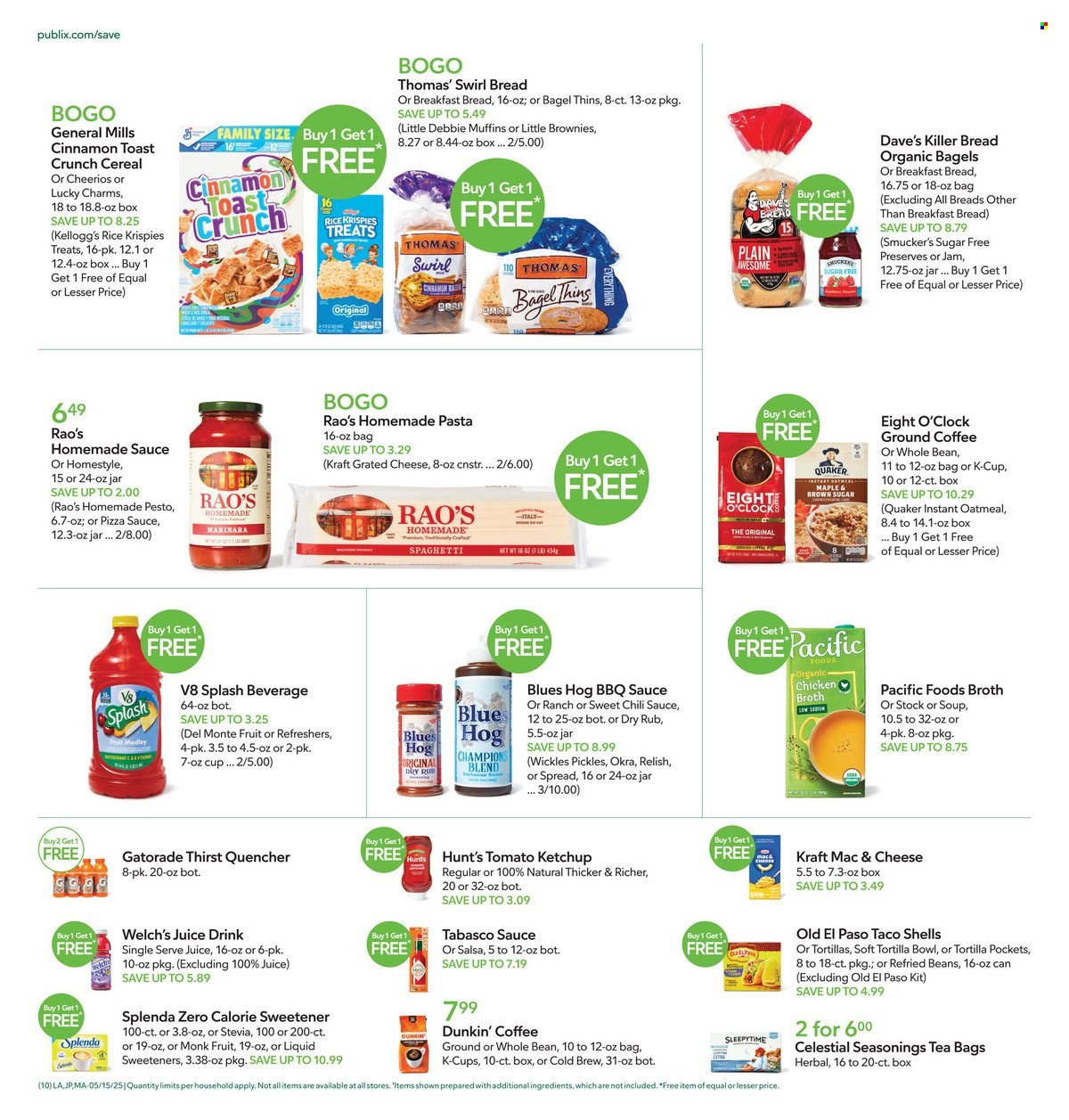 Publix ad - 05/15/2025 - 05/21/2025. Page 1