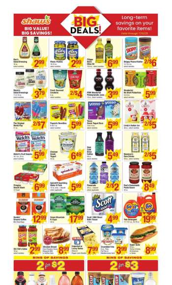 Shaw’s Flyer - 05/16/2025 - 05/22/2025.