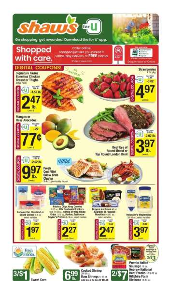 Shaw’s Flyer - 05/16/2025 - 05/22/2025.