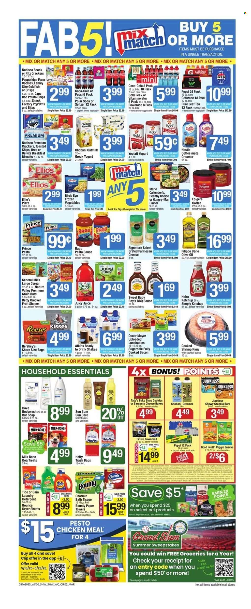 Shaw’s ad - 05/16/2025 - 05/22/2025. Page 1
