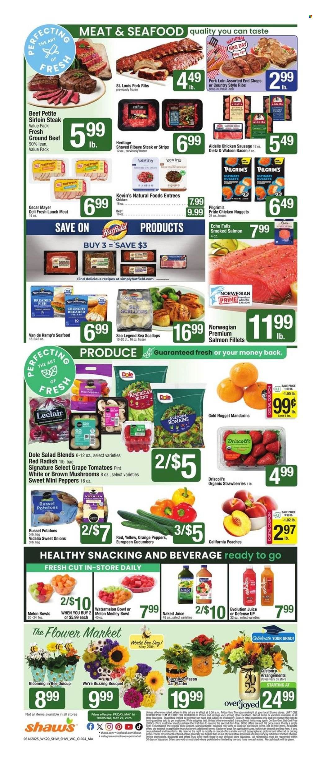 Shaw’s ad - 05/16/2025 - 05/22/2025. Page 1
