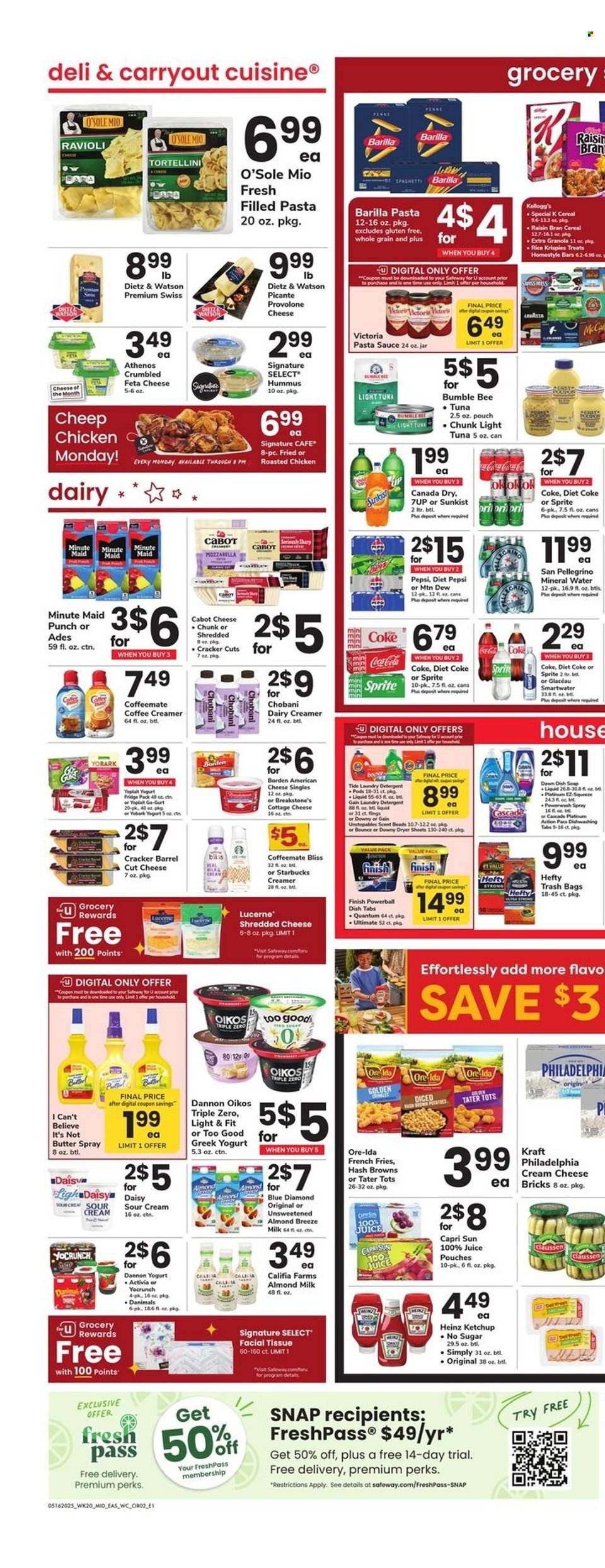 Safeway ad - 05/16/2025 - 05/22/2025. Page 1
