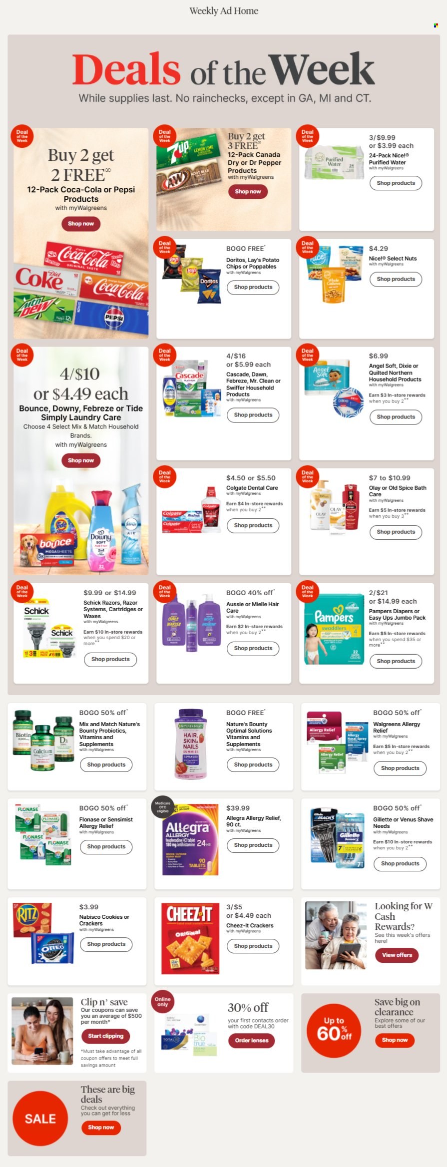 Walgreens ad - 05/18/2025 - 05/24/2025. Page 1
