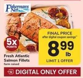 Fishermans Net Fresh Atlantic Salmon Fillets