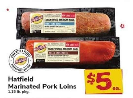 Hatfield Marinated Pork Loins