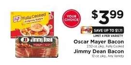 Oscar Mayer Bacon / Jimmy Dean Bacon
