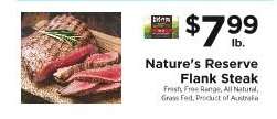 Nature's Reserve Flank Steak