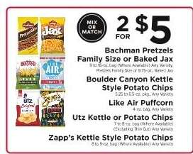 Mix or Match Snacks