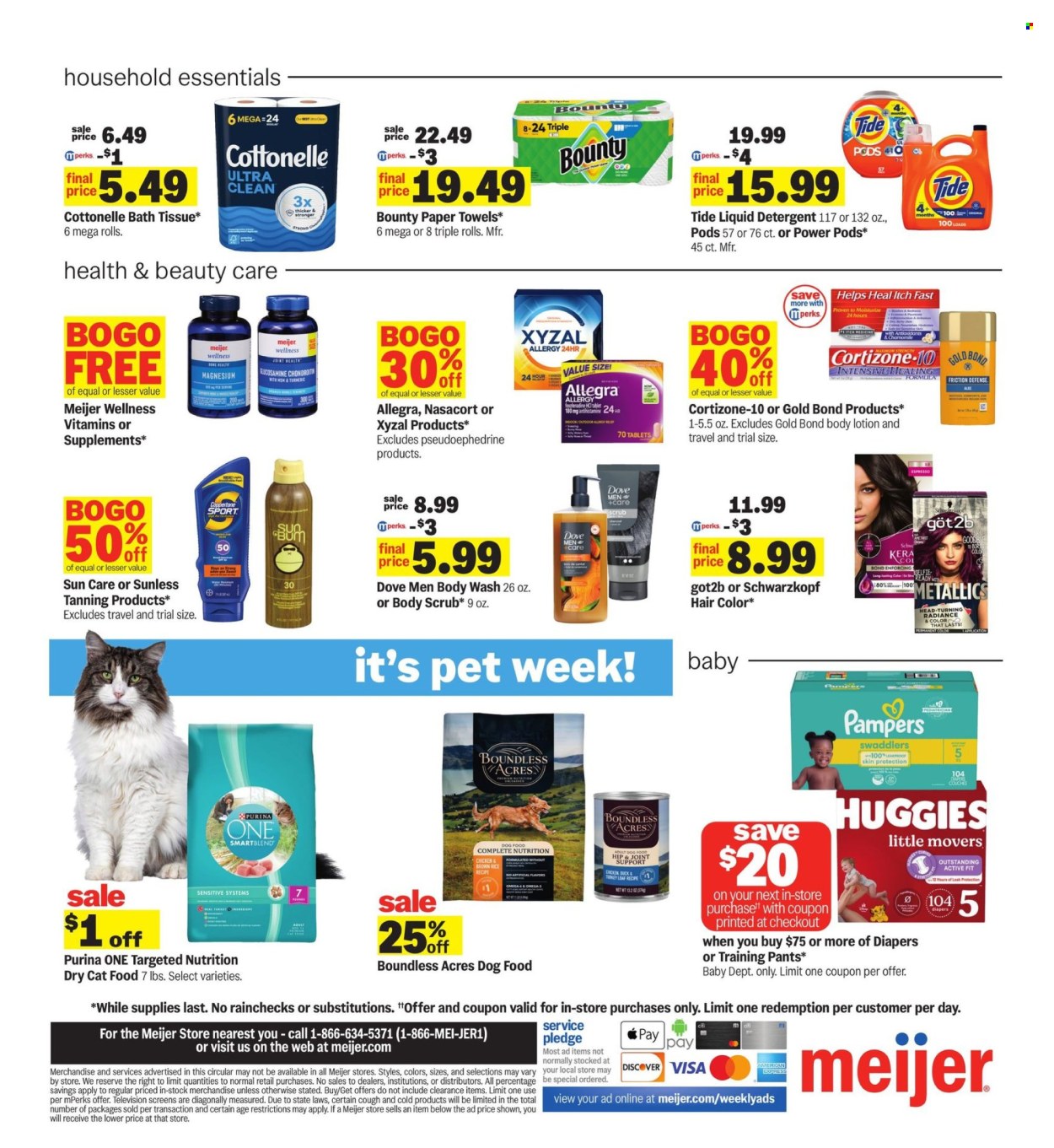 Meijer ad - 05/18/2025 - 05/24/2025. Page 1