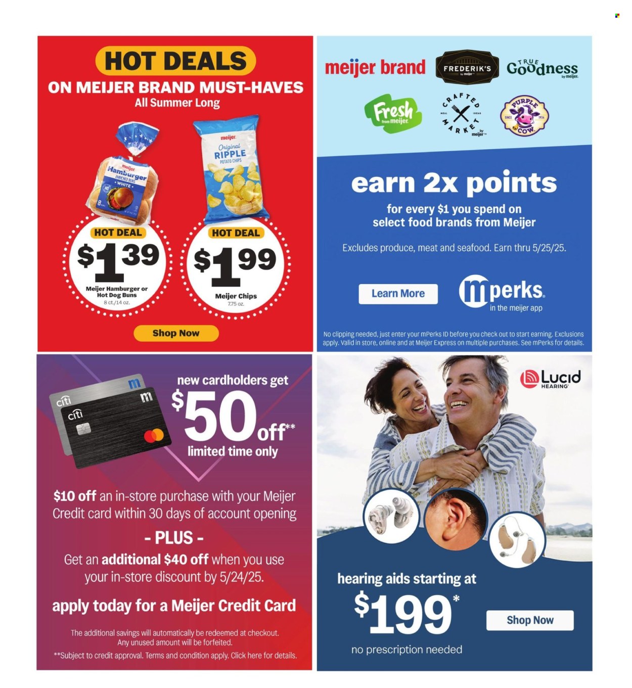Meijer ad - 05/18/2025 - 05/24/2025. Page 1