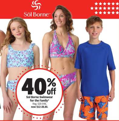 Sol Borne Swimwear for the Family