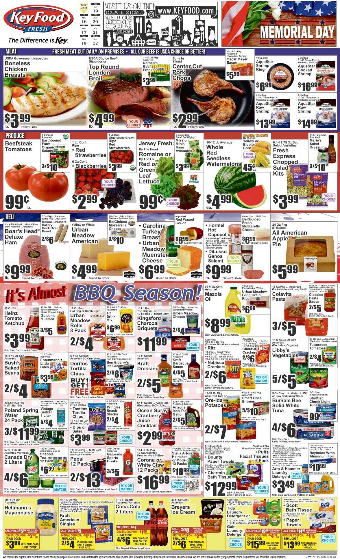 Key Food ad - 05/16/2025 - 05/22/2025. Page 1