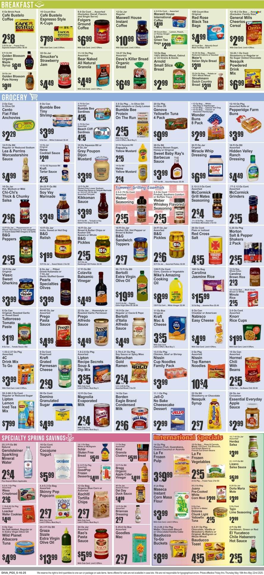 Key Food ad - 05/16/2025 - 05/22/2025. Page 1