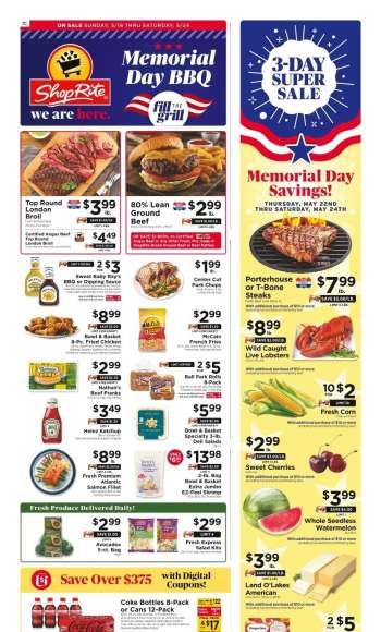 ShopRite Flyer - 05/18/2025 - 05/24/2025.