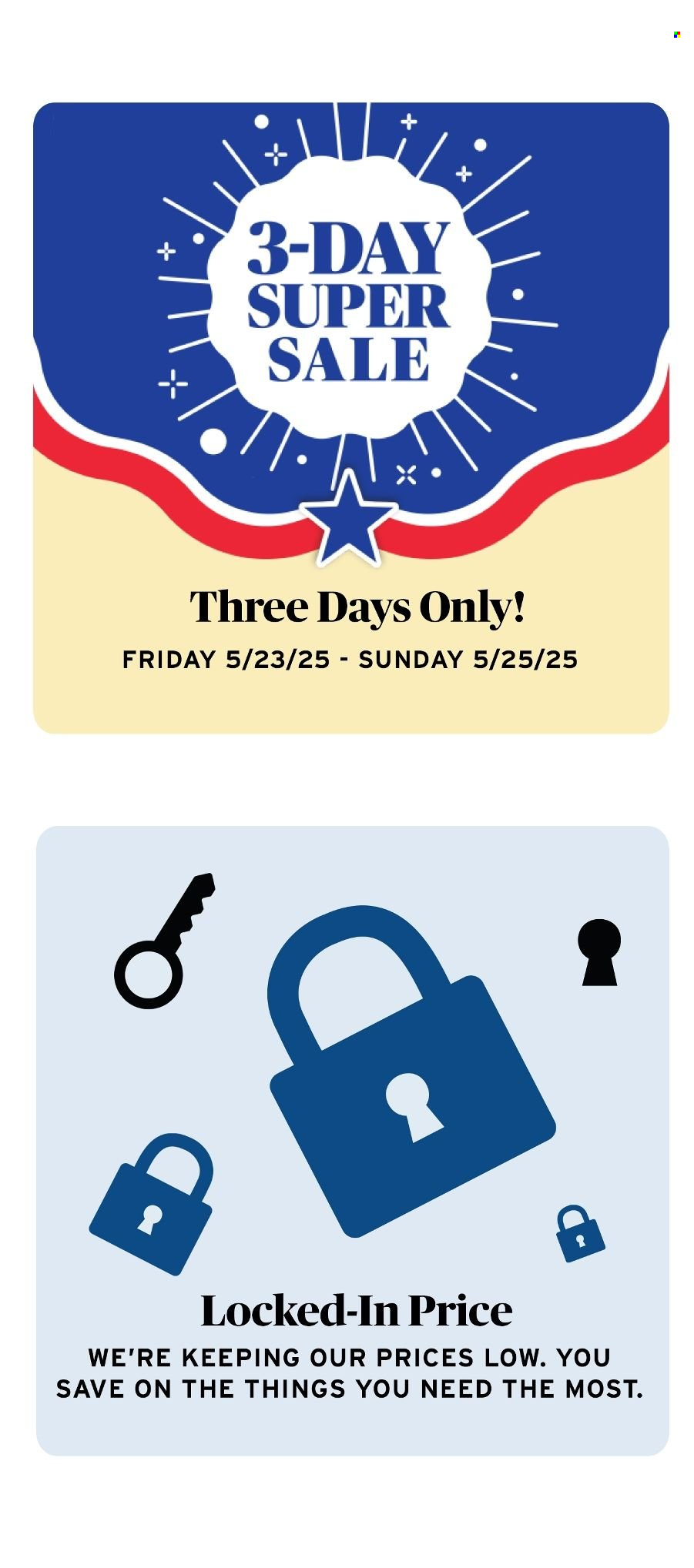 ShopRite ad - 05/18/2025 - 05/24/2025. Page 1
