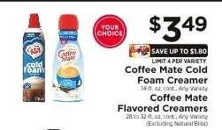 Coffee mate Creamers*