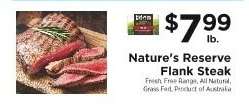 Nature's Reserve Flank Steak