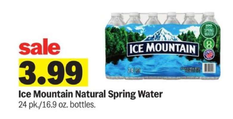 Ice Mountain Natural Spring Water