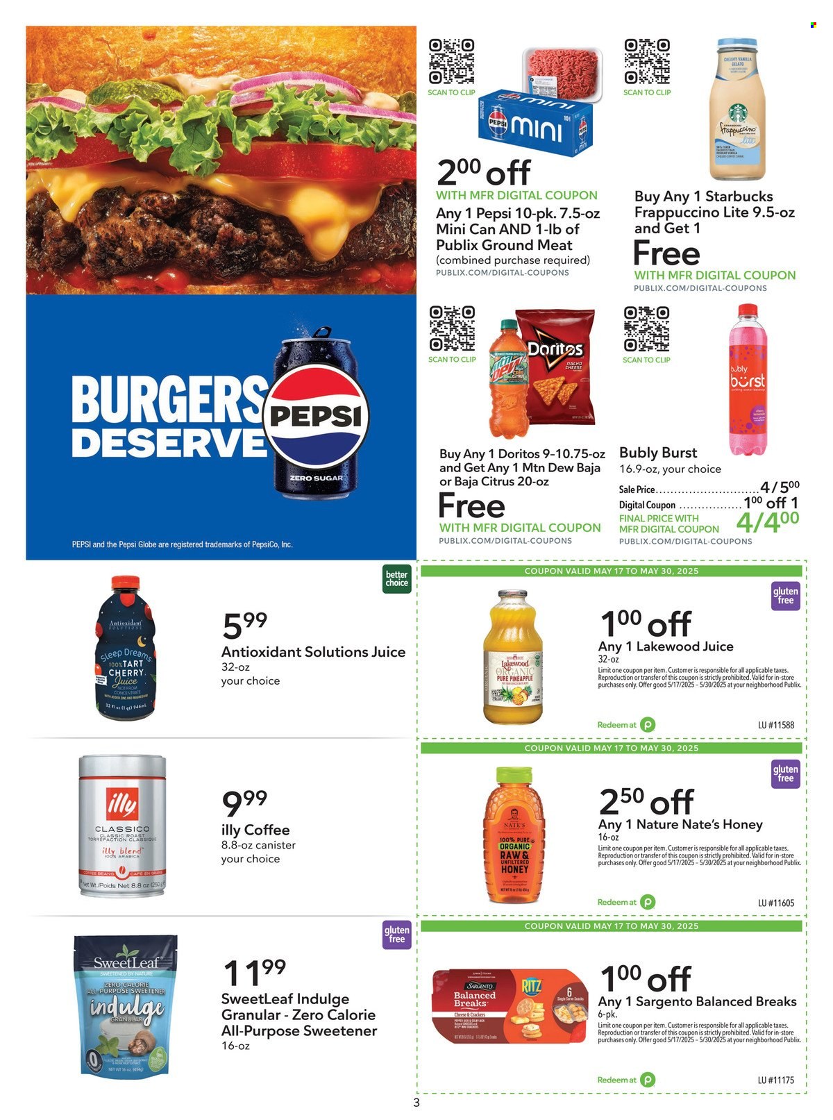 Publix ad - 05/17/2025 - 05/30/2025. Page 1