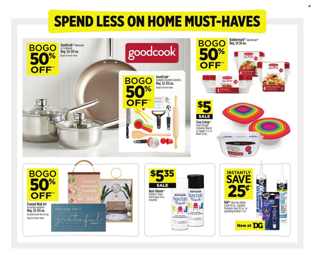 Dollar General ad - 05/18/2025 - 05/24/2025. Page 1
