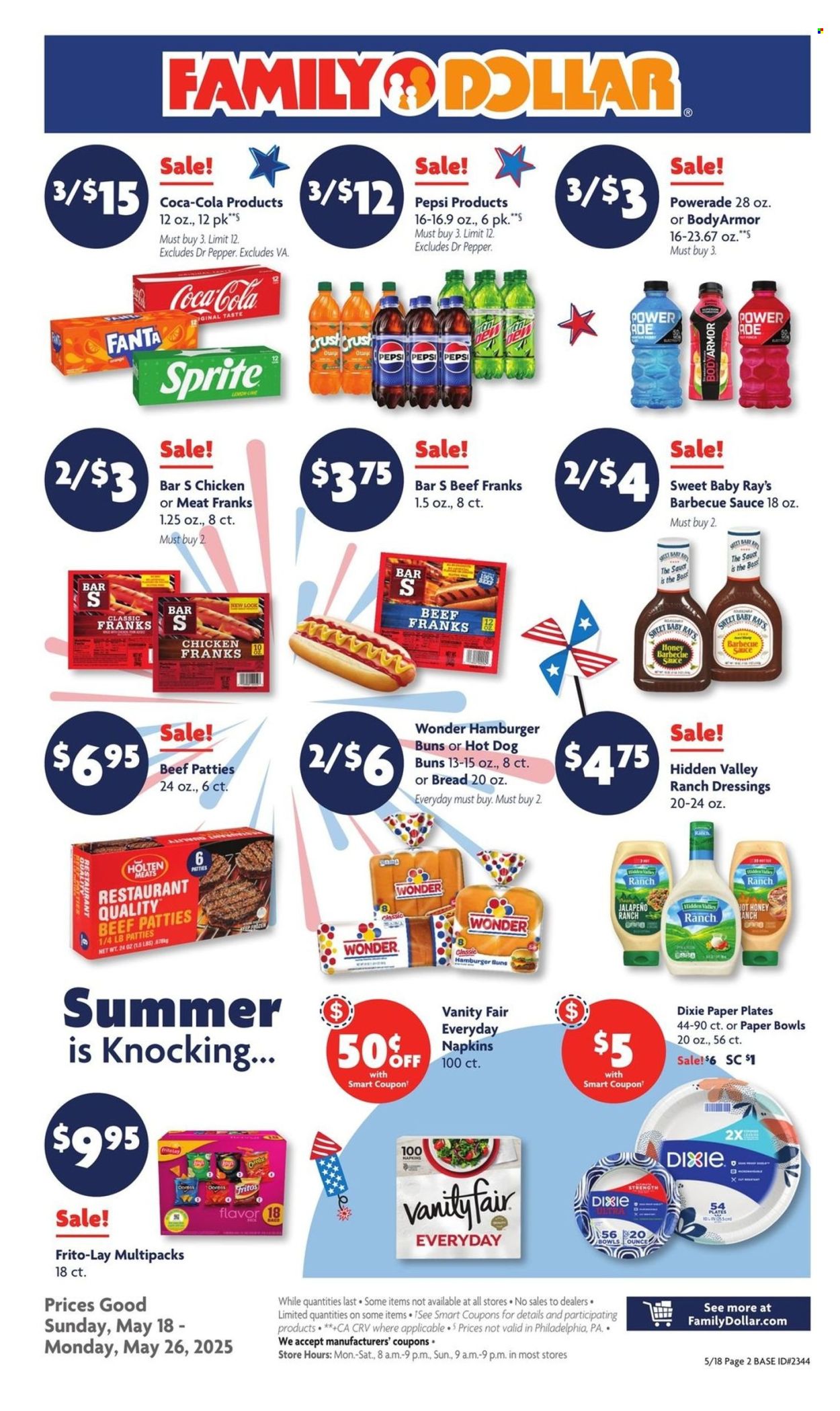 Family Dollar ad - 05/18/2025 - 05/26/2025. Page 1