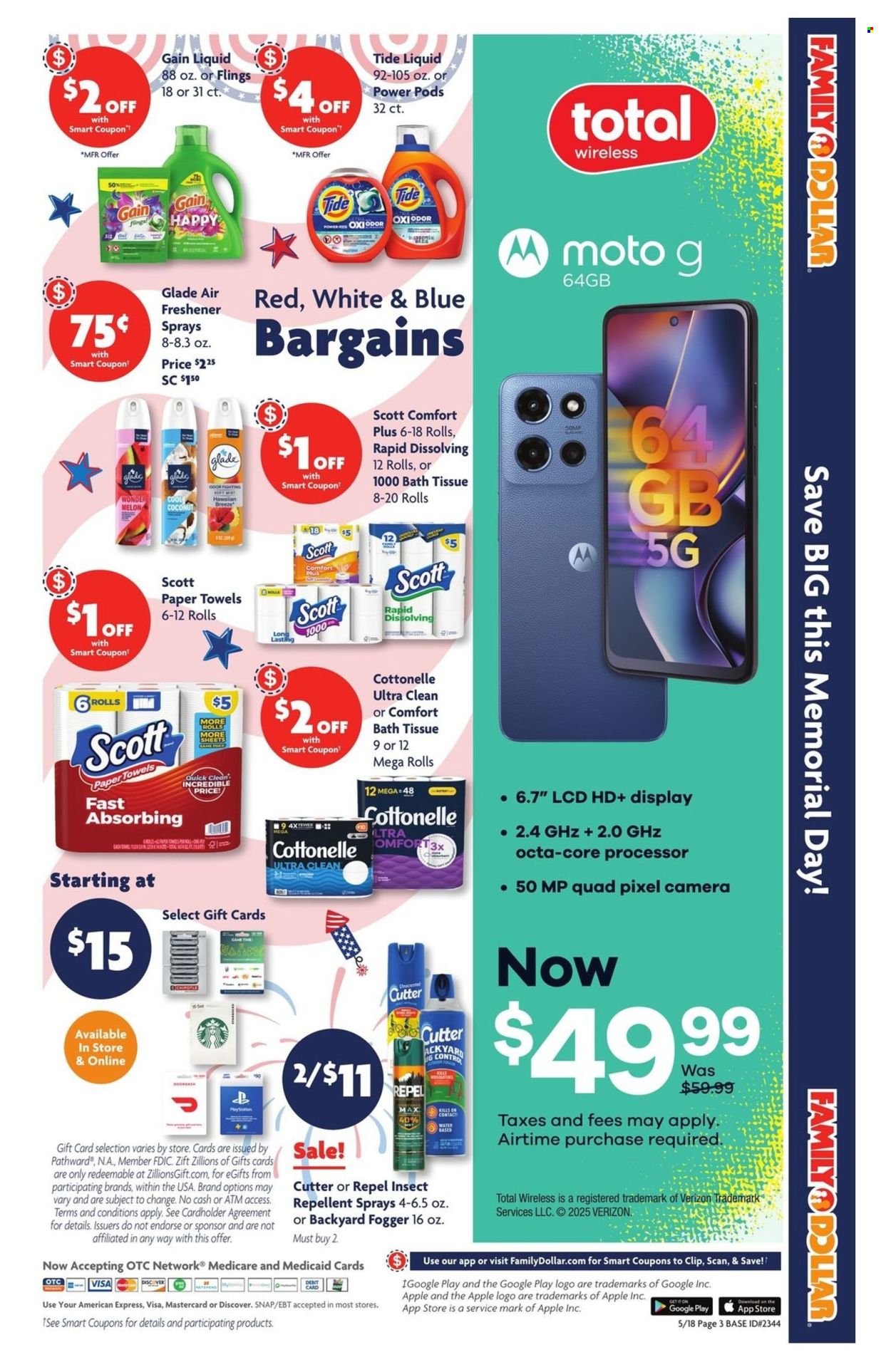 Family Dollar ad - 05/18/2025 - 05/26/2025. Page 1