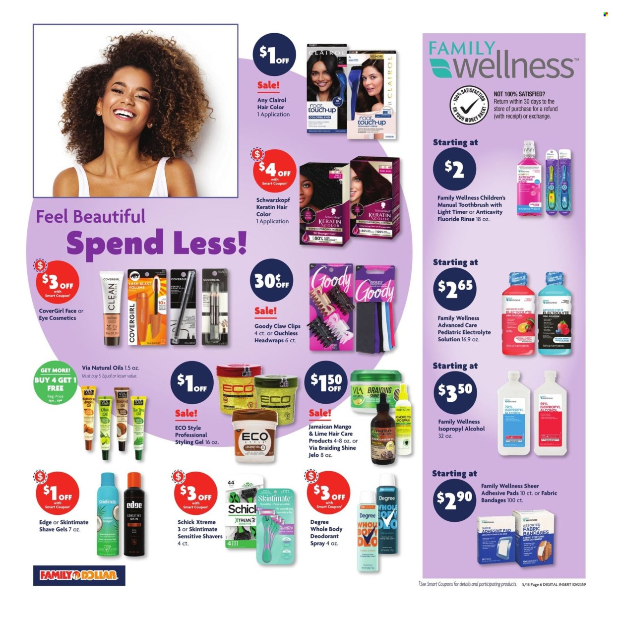 Family Dollar ad - 05/18/2025 - 05/26/2025. Page 1