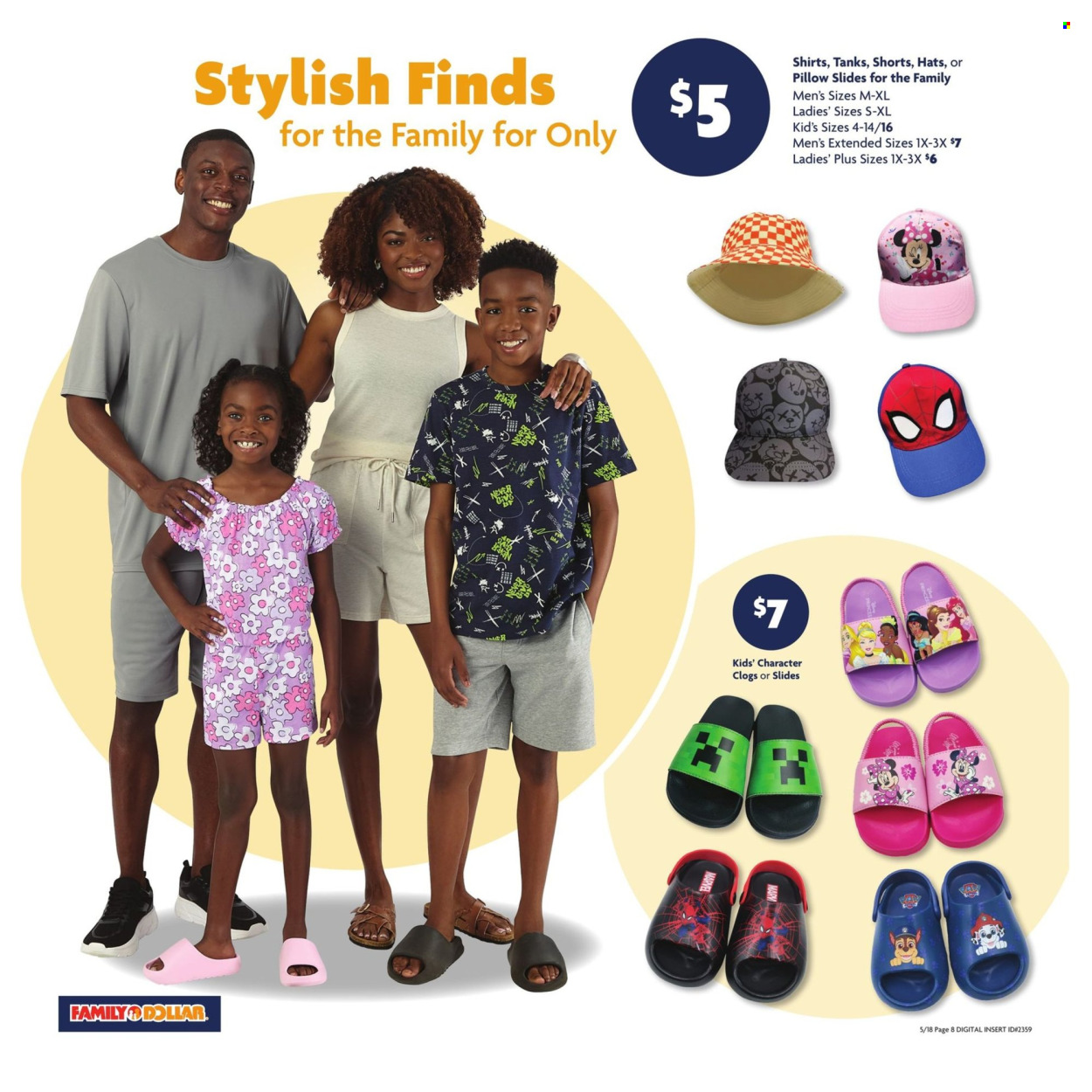 Family Dollar ad - 05/18/2025 - 05/26/2025. Page 1