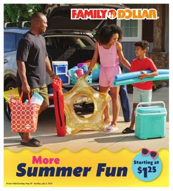 Family Dollar Flyer - 05/18/2025 - 07/06/2025.